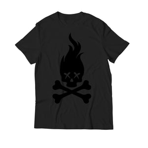 Hakked T Shirt - BLACK ON BLACK